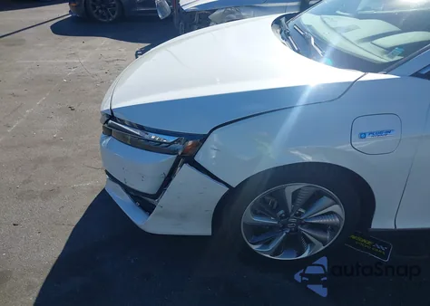 2018 Honda Clarity Plug-In Hybrid Touring z USA, uszkodzony, nr VIN JHMZC5F33JC014647